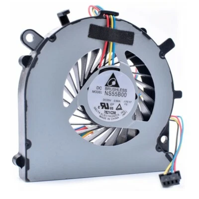 Delta NS55B00-17E17 DC5V 0.60A 4-PIN For HP notebook built-in Cooling Fan - Image 1 of 4