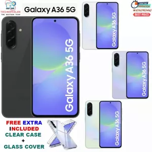 BRAND NEW SEALED Samsung Galaxy A36 5G 6.7'' 128GB 8GB RAM UNLOCKED SMART PHONE - Picture 1 of 48