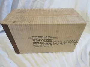 BC-457A 4-5.3 MHZ COMMAND RADIO TRANSMITTER SCR-274N BRAND NEW IN BOX RARE ARC-5 - Zdjęcie 1 z 6