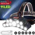 Super Bright LED Headlamp Rechargeable Headlight Head Lamp Sell Work New N7Z0
