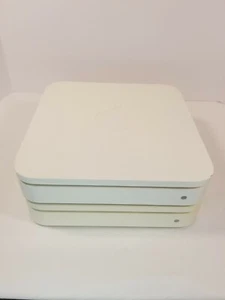 Lot Of 2 Apple Routers A1301 & A1143 Airport Extreme Base Stations NO CORDS - Picture 1 of 6