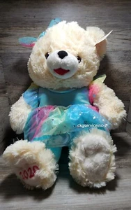Walmart Christmas 2020 copo de nieve oso de peluche peluche blanco niña 20" vestido brillante  - Imagen 1 de 7