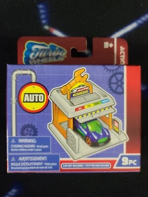 New Turbo Wheels Auto Services 1:64 Scale Mini Play Set -See Pics! - Image 1 of 4