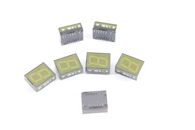 2 x Lichtschacht Siebensegment Anzeige WF VQB 28 C XD grün - Bild 1 von 4