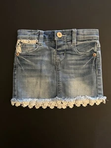 Girls Size 4 True Craft Denim Skirt In Excellent Used Condition - Picture 1 of 2
