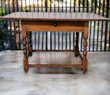 19th Century Primitive Bekins Single Drawer Table