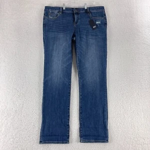 Pantalones de mezclilla Kut from the Kloth azul Catherine Boyfriend tiro alto informales talla 16 - Imagen 1 de 19