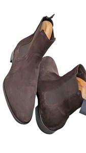 Ralph Lauren Designer Men's Penfield Chelsea boots Size 10E  Made In Italy  - Picture 1 of 18