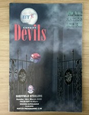 Cardiff Devils v Sheffield Steelers-1999/00 Sekonda Superleague Playoffs Group B