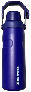 Stanley IceFlow Water Bottle Stainless Steel Angled Spout Travel Sports Blue - Picture 1 of 12