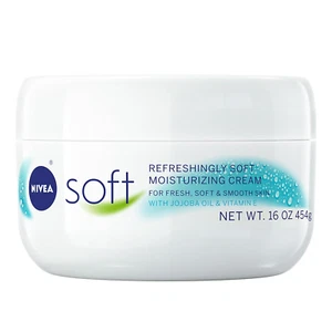 Soft Refreshingly Soft Moisturizing Cream, Lightweight Body Moisturizer for Face - Picture 1 of 12