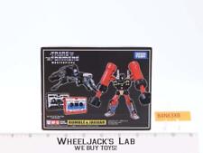 MP-15 Rumble & Jaguar Transformers Masterpiece AUTHENTIC Takara NEW MISB SEALED