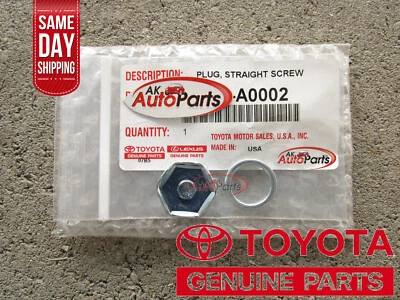 08 - 21 TOYOTA LAND CRUISER DIFERENCIAL TRASERO PERNO DE LLENADO + JUNTA OEM NUEVO Foto 1 de 3