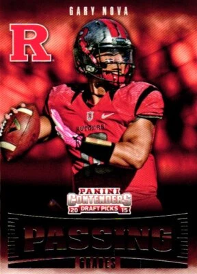 2015 Panini Contenders Draft Picks #17 Gary Nova Passing Grades - Image 1 of 2