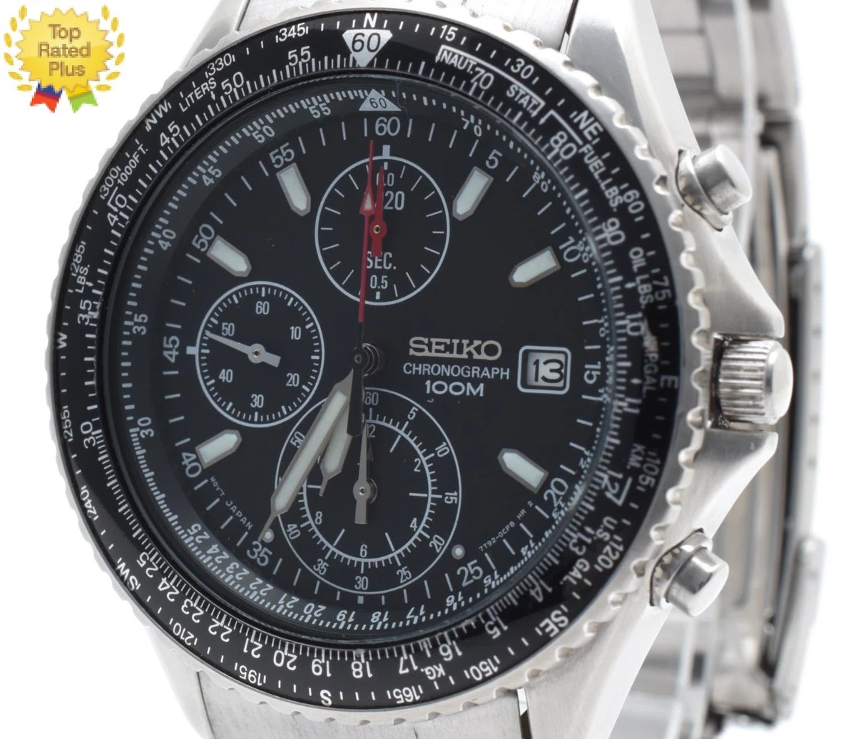 Seiko Stainless Steel 100 m (10 ATM) Water Resistance Wristwatches