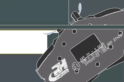 4 Plaquettes freins Avants (8 refs) pour Fiat 132 Argenta Barchetta Croma Panda. - Photo 1/1