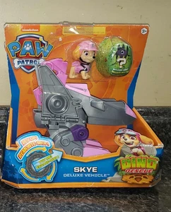Paw Patrol Skye Deluxe Vehicle Rev Up Dino Rescue NIB Nickelodeon ~ New - Picture 1 of 2
