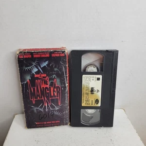 tobe hooper / stephen king THE MANGLER robert englund VHS VIDEOTAPE - Picture 1 of 5