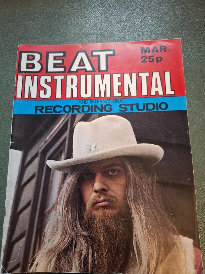 BEAT INSTRUMENTAL Magazine MARCH 1971 Leon Russell Argent Rod Stewart R Fripp - Image 1 of 1