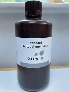 Impresora 3D Fotopolímero Estándar Resina Gris 1kg LCD UV-Curado 405nm 1kg ELEGOO - Imagen 1 de 10