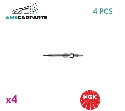 ENGINE GLOW PLUGS 7560 NGK 4PCS NEW OE REPLACEMENT - Image 1 of 4