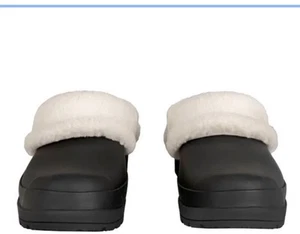 Hunter Play Sherpa Insulated Clog Black Size 9 New - Picture 1 of 6