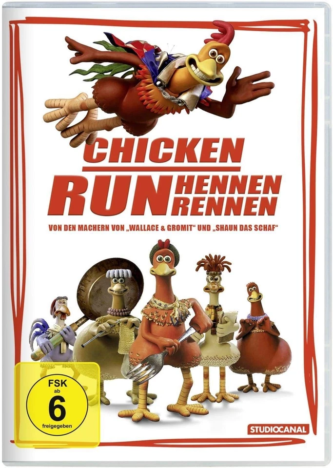 Chicken Run - Hennen Rennen (DVD) Nick Park Peter Lord (US IMPORT) - Image 1 of 1