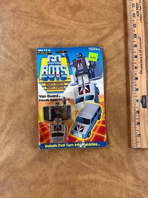 Van Guard Mini Van #7253 Mighty Robots Gobots Go Bots Tonka 1984 Vintage MOSC - Image 1 of 4