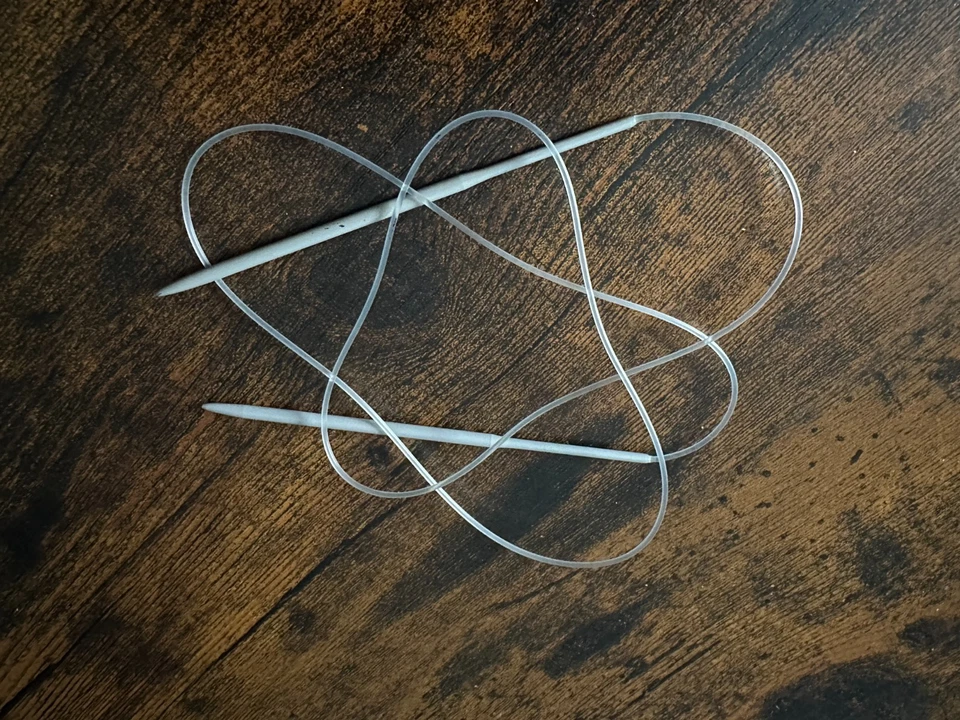 Stricknadeln Rundstricknadel Gr. 3,5 / 100cm lang - Bild 1 von 1