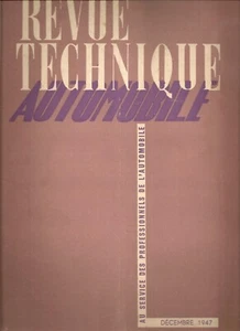 REVUE TECHNIQUE AUTOMOBILE 20 RTA 1947 ETUDE DODGE 4X4 T214 - Imagen 1 de 4