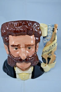 ROYAL DOULTON LARGE CHARACTER JUG JOHANN STRAUSS II - D 7097 - Picture 1 of 9