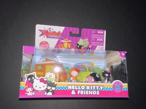 Dazzle Dash Hello Kitty & Friends #13 camion arancione & #14Chococat coupé gelato - Foto 1 di 8