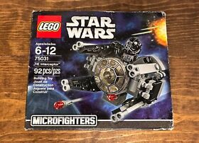 LEGO STAR WARS MICROFIGHTERS TIE INTERCEPTOR 75031 SET NEW IN SEALED BOX