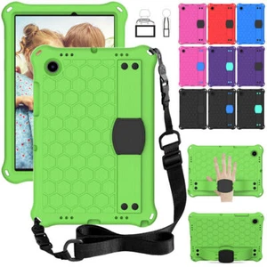 Tablet Stand Case Handle Cover Strap For Samsung Galaxy Tab A7 Lite 8.7 A8 10.5 - Picture 1 of 75