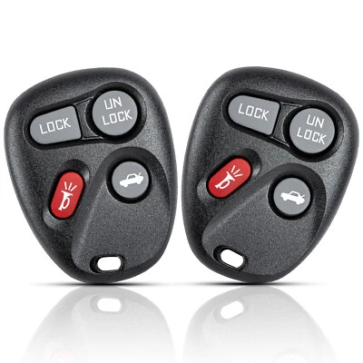 2 For 2001-2005 Chevrolet Impala / Blazer / Astro Remote Keyless Entry Key Fob Foto 1 de 4