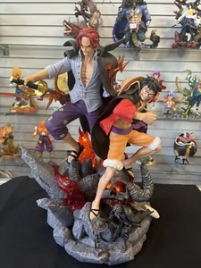 anime figure one piece Luffy And Shanks - Picture 1 of 7