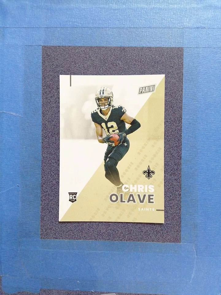 2022 Panini SIlver VIP CHRIS OLAVE RC 211/499 New Orleans Saints @SR07 - Image 1 of 2