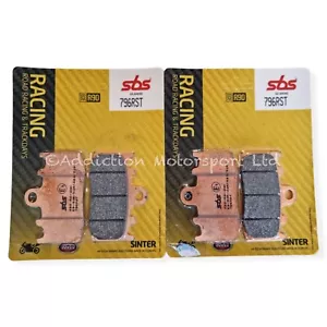 2x Pairs of BMW R 1300 S 2009-2015 SBS Sinter Front Brake Pads - 796RST - Picture 1 of 2