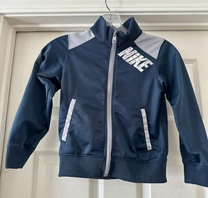 Nike Kids/Youth Full Zip Jacket Navy Size 6 EUC - Picture 1 of 5