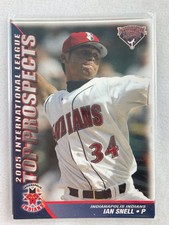 2005 CHOICE Minor League Baseball Card-IAN SNELL, Top Prospect, Indianapolis