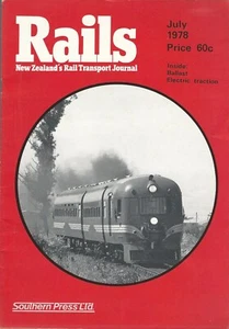 Magazine - New Zealand Rails - Ballast Kaiwharawhara Wellington Electric - 07/78 - Bild 1 von 1