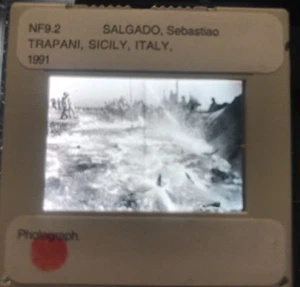 Sebastian Salgado “Trapani Sicily Italy” Photography 35mm Art Slide - Picture 1 of 3
