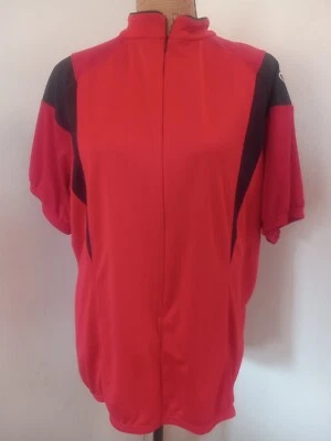 Pearl Izumi Cycling Jersey Men’s XL Red Black 3/4 Zip Bike Shirt - Image 1 of 4