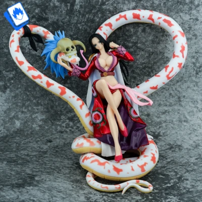 Action Figure One Piece Boa Hancock Sexy Boobs 21cm STATUA DA COLLEZIONE Anime - Immagine 1 di 4