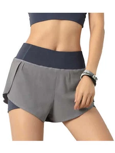 Workout Running Shorts Quick Dry with Pocket - Picture 1 of 18