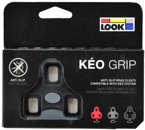 2022 LOOK Brand Genuine KEO GRIP Cleat Set 0° Fixed- Fit Classic Blade Max BLACK