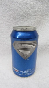 Vtg PEPSI SUPERMAN RETURNS Promotional 12 oz EMPTY CAN 2006 Daily Planet Movie - Picture 1 of 3