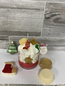 Handmade Soy Wax Christmas Tree Candles - Festive Holiday Decor, SCENTED Aroma 2 - Picture 1 of 2