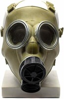 Cold war era Polish Gas Mask MC-1 Original mask Genuine respiratory Olive NEW