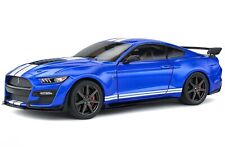 1 18 Solido Ford Mustang Shelby GT 500 Fast Track bluemetallic/white
